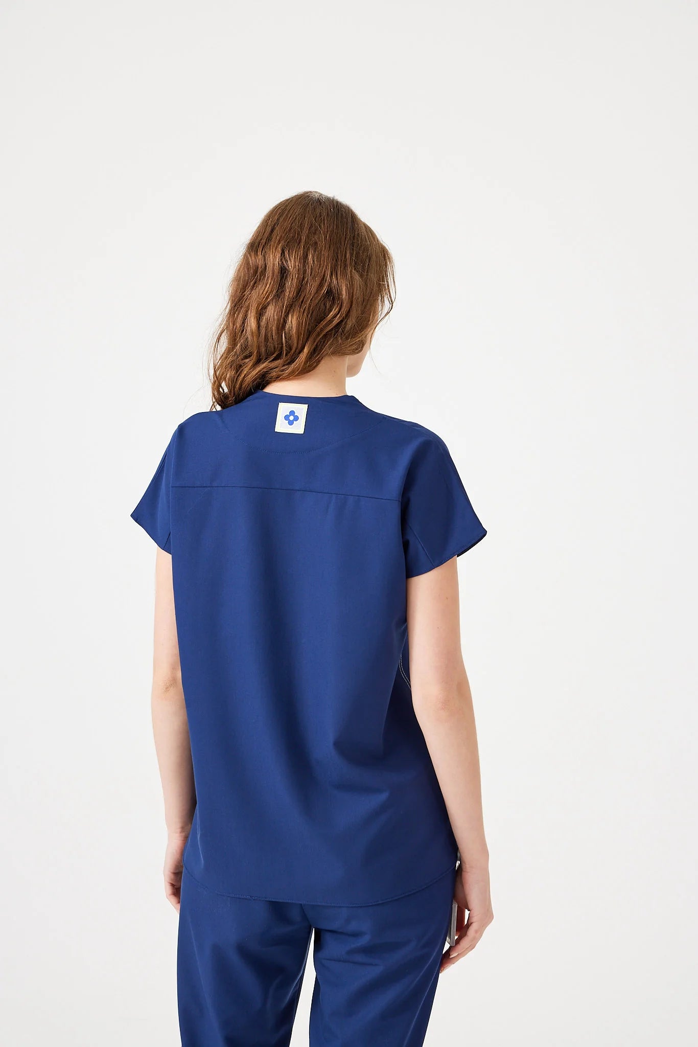 Cosa Fortius® Women's V-Neck Top - Light Navy