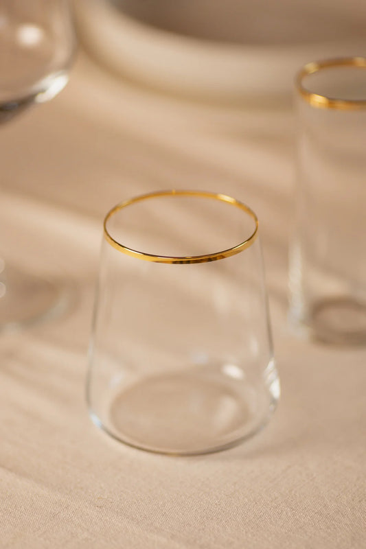 Avantgarde Gold 4 Piece Glass Set 420 cc