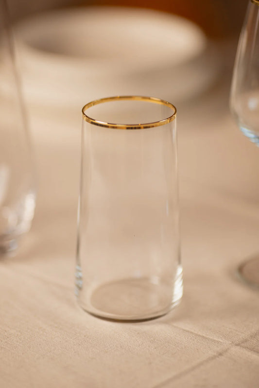 Avantgarde Gold 4 Piece Glass Set 520cc