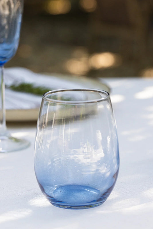 Larc 4 Piece Glass Set 570 Cc - Blue