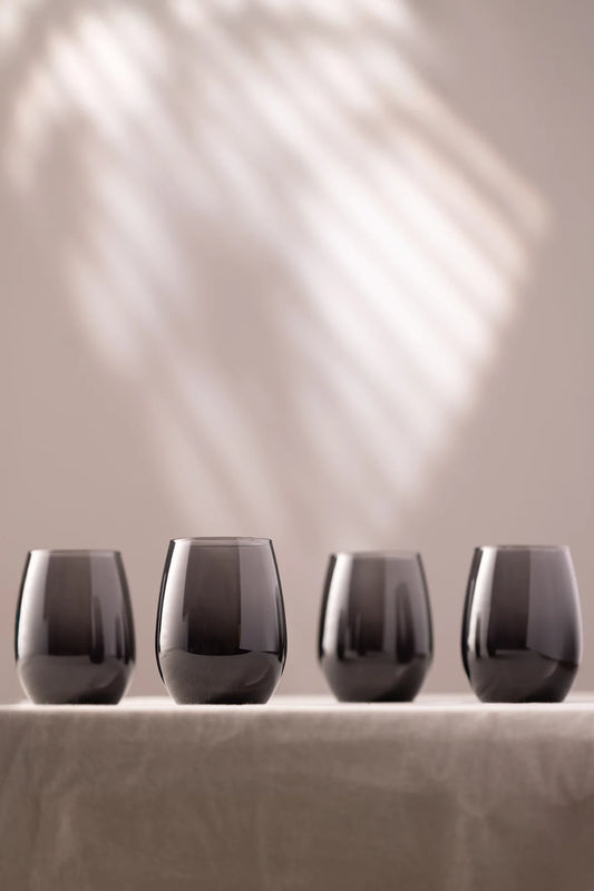 Larc 4 Piece Glass Set 350cc - Fume