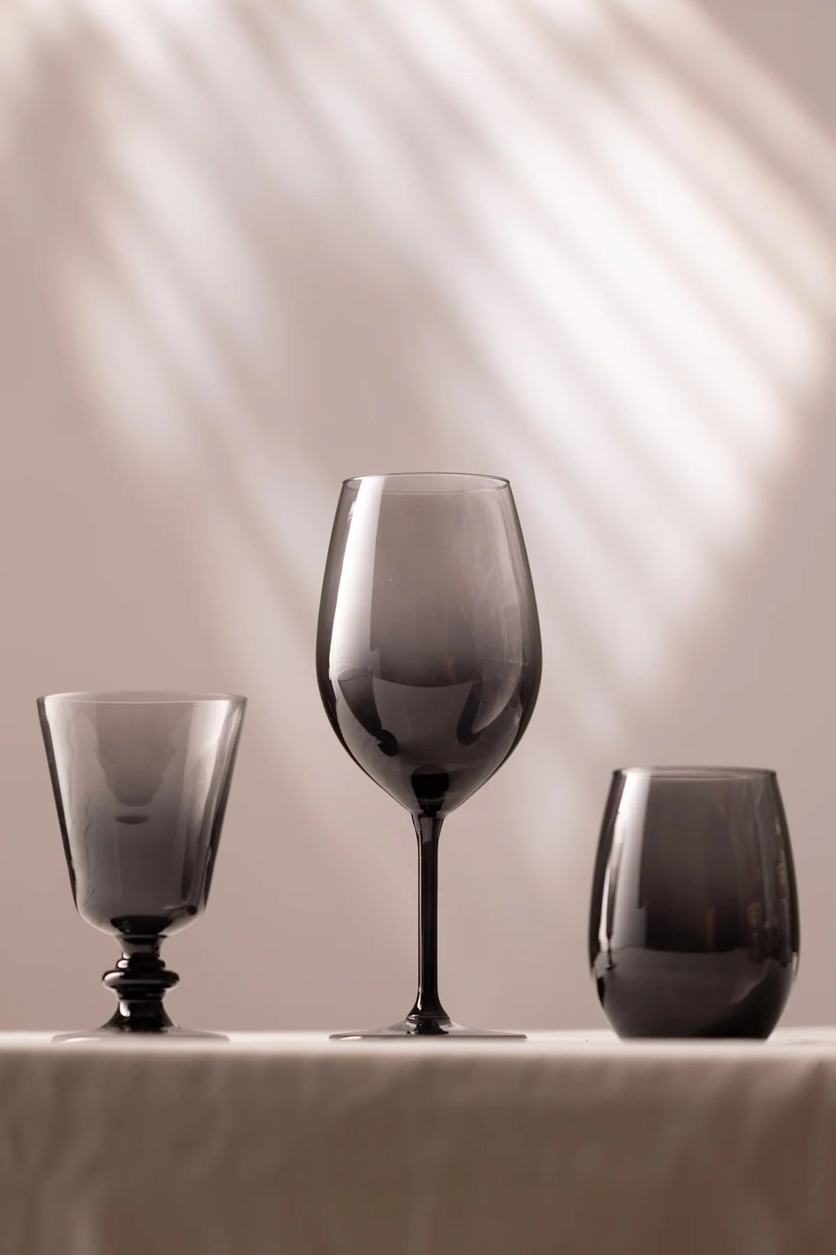 Larc 4 Piece Glass Set 220 Cc - Fume