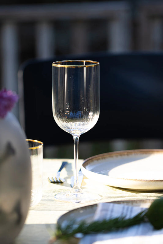 Adore Gold 4 Piece Glass Set 410 Cc