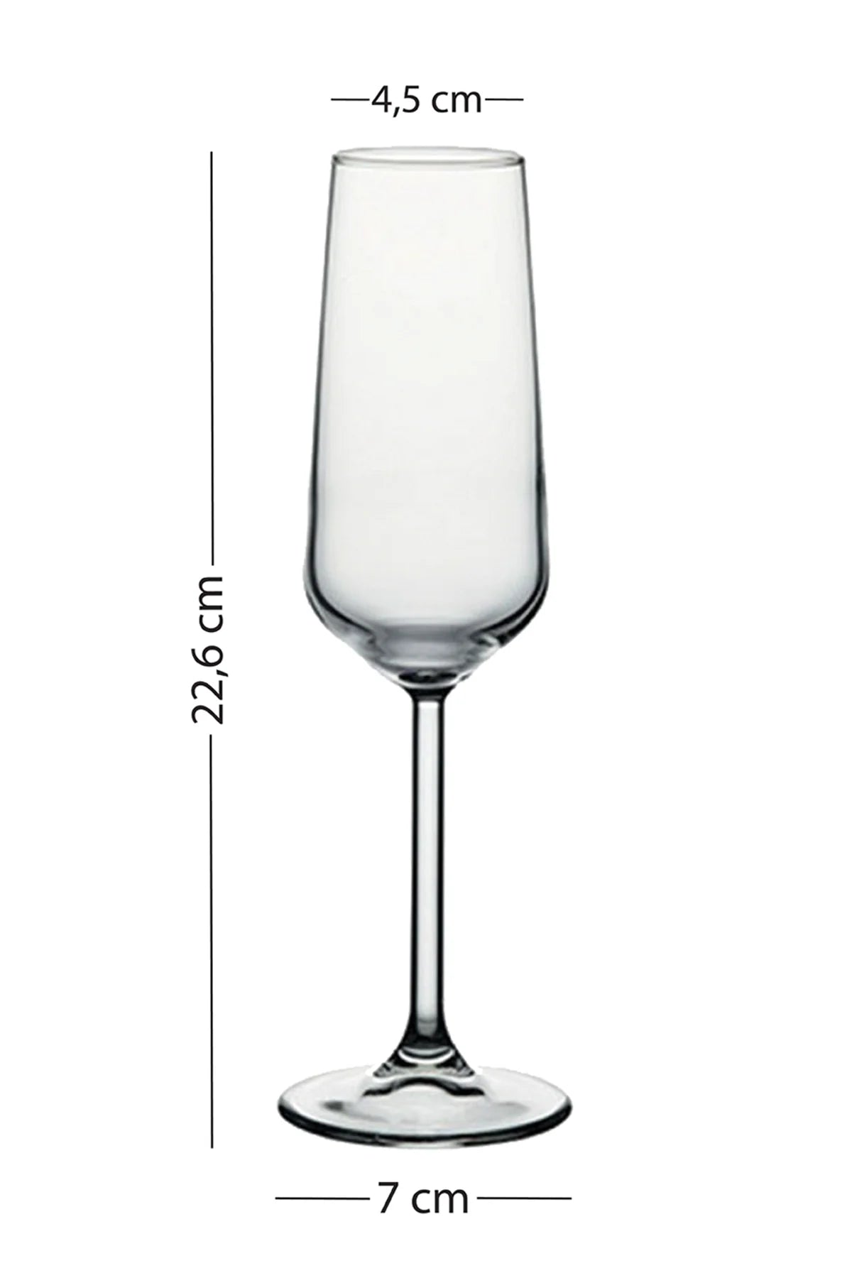 Glow 2 Piece Champagne Glass Set 195 Cc