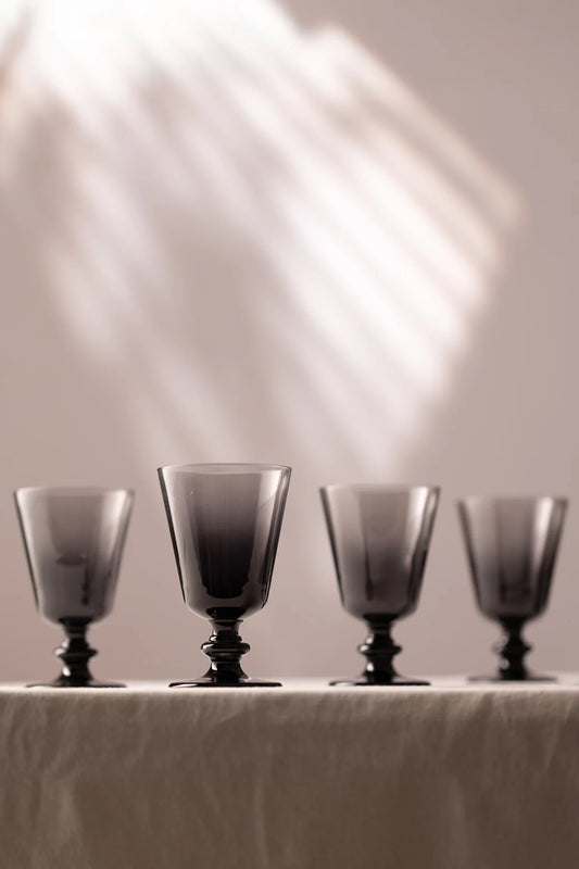 Larc 4 Piece Glass Set 220 Cc - Fume