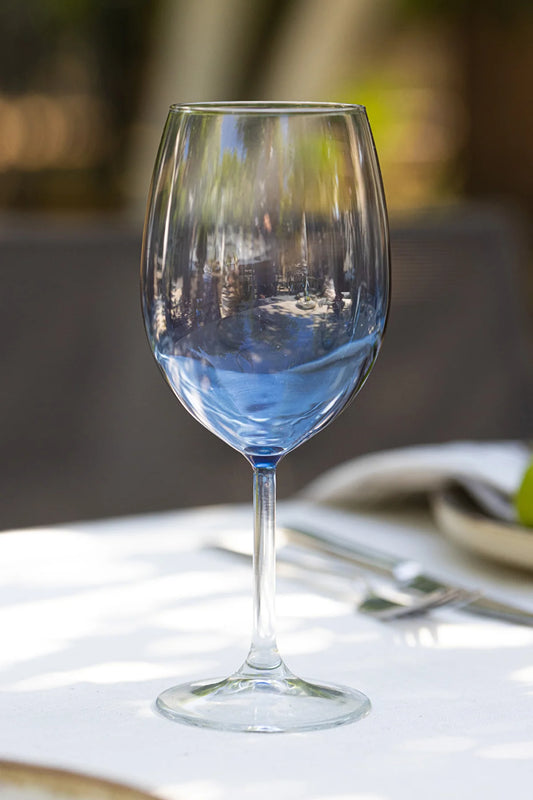 Larc 4 Piece Glass Set 440 Cc - Blue