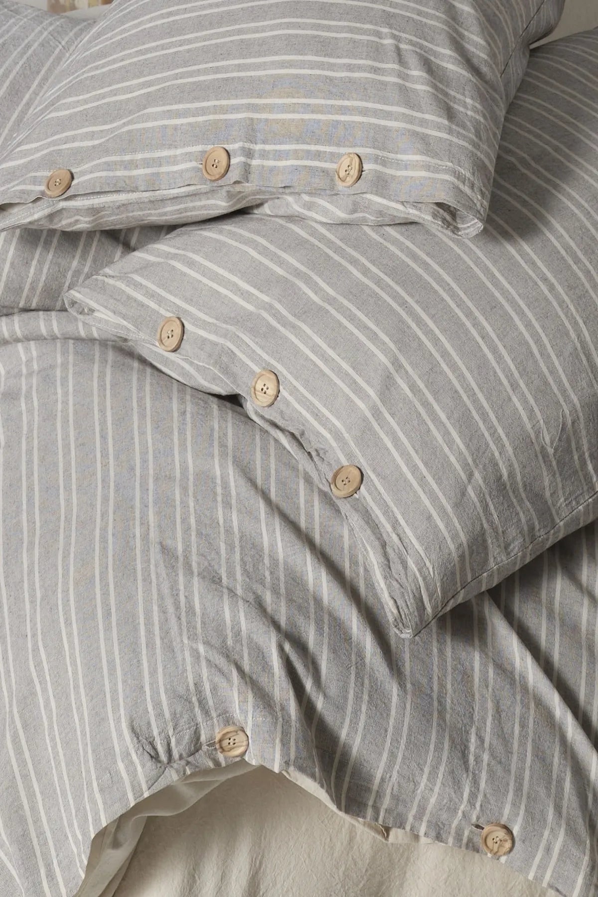 Helios 100% Cotton Washable Duvet Cover Set