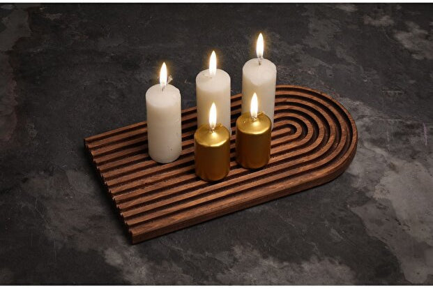 Natural Wood Decorative Tray