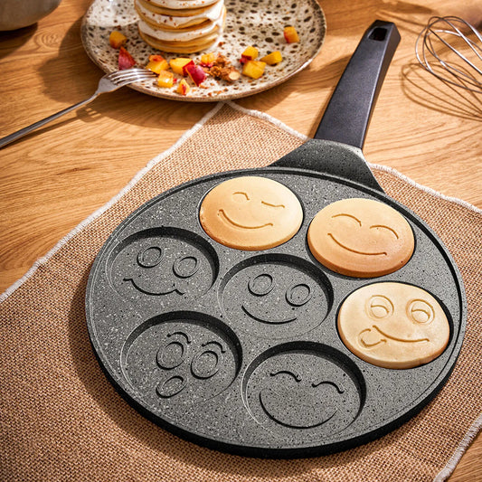 Smile Crepe Pan Gray 26 cm