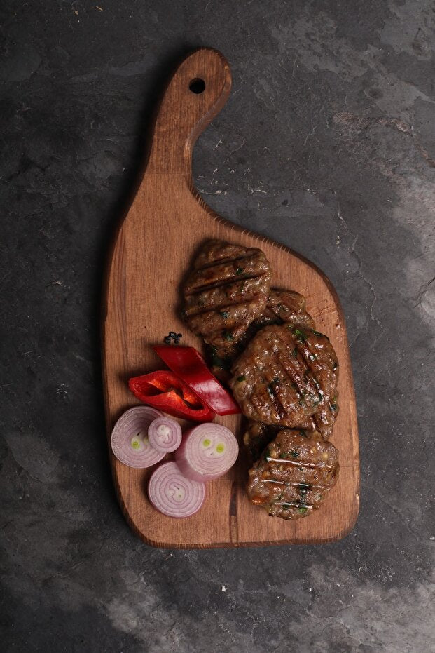 Natural Wood Cutting and Serving Board 2 Pieces