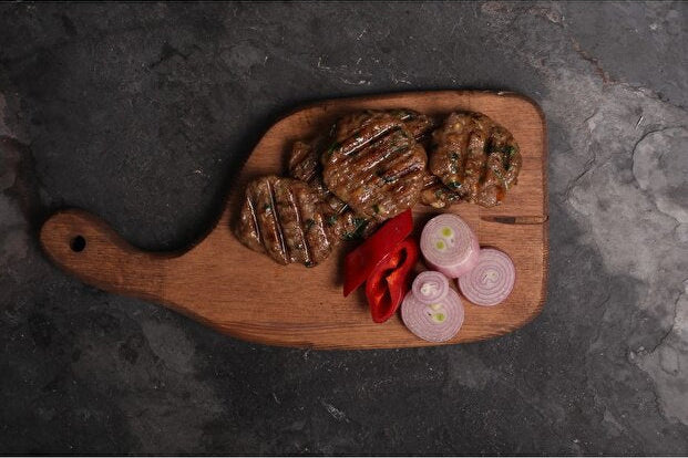 Natural Wood Cutting and Serving Board 2 Pieces