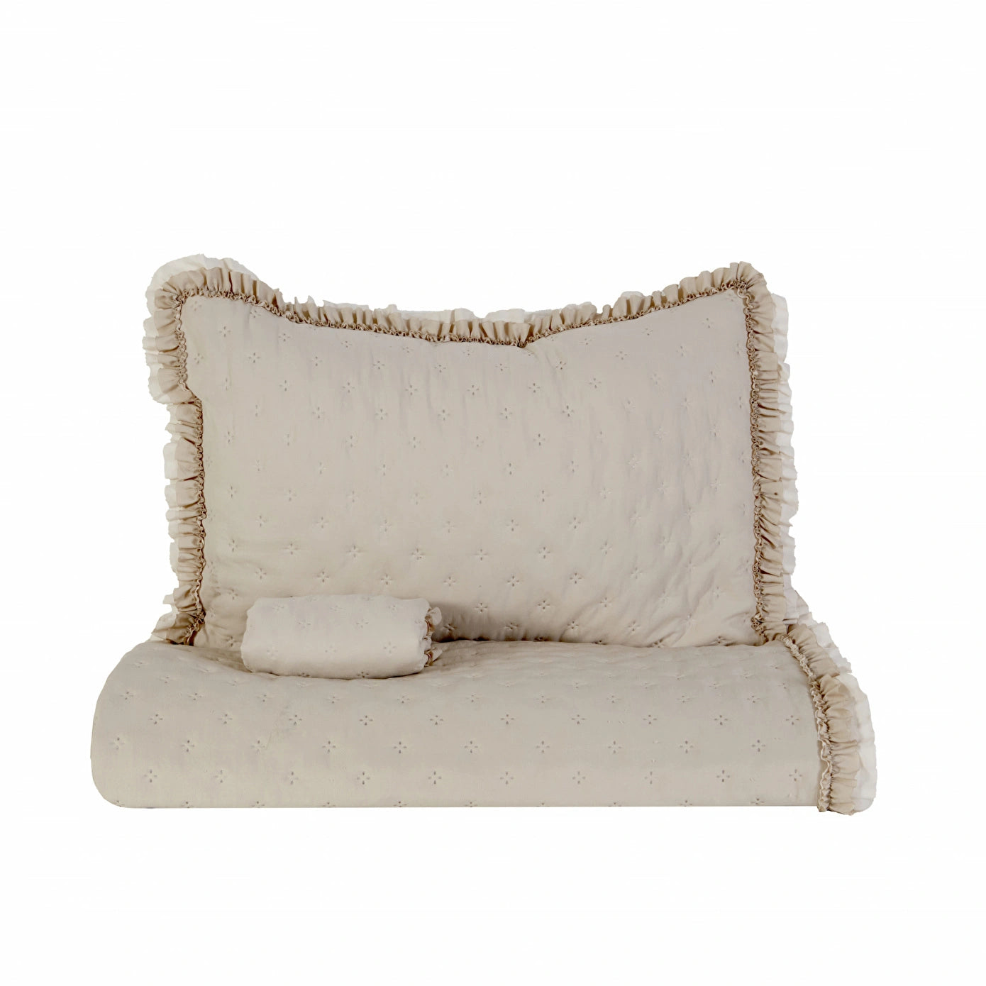 Viona Bedspread Set, Beige