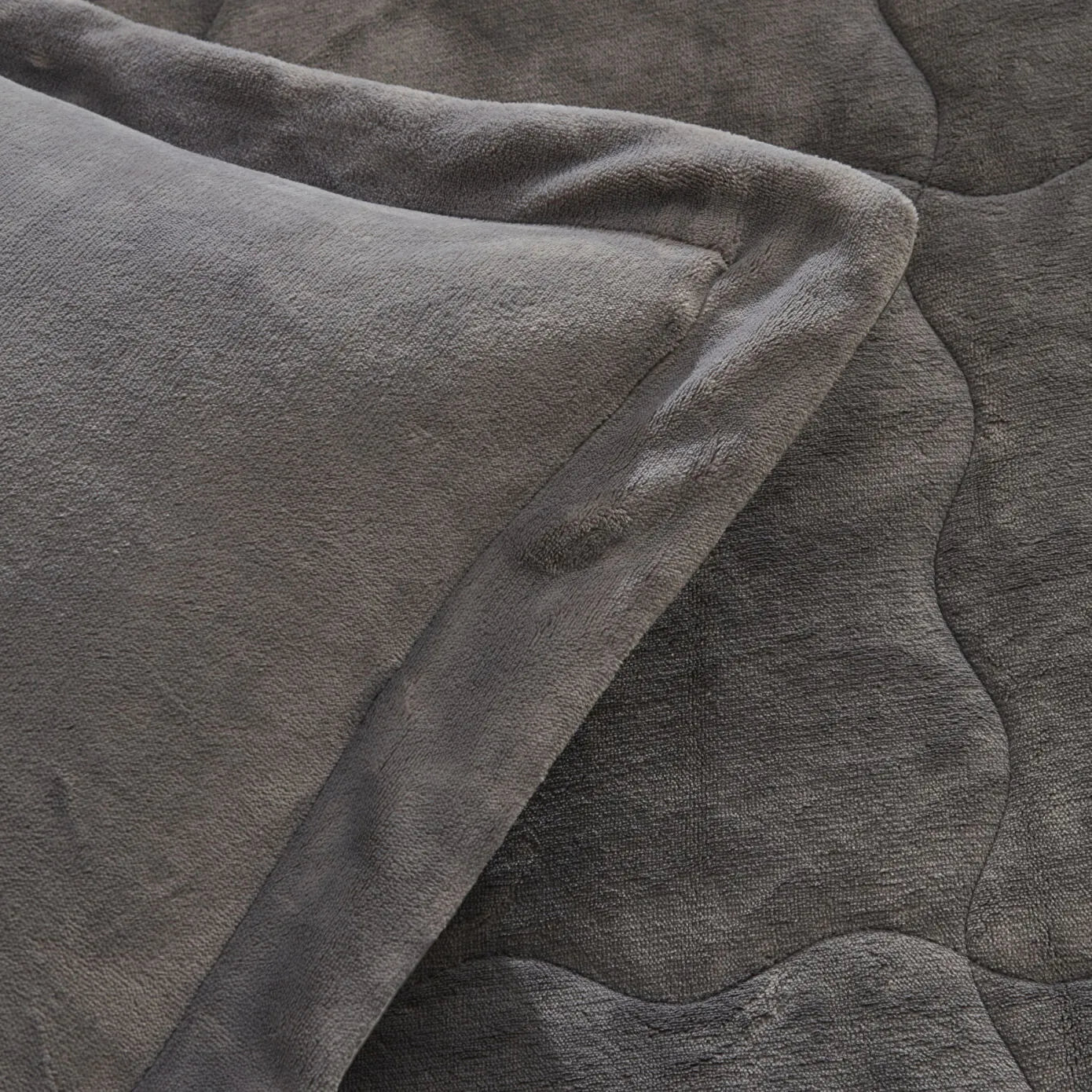 Flufy Single Soft Dream Comfort Set/Sleep Set Anthracite