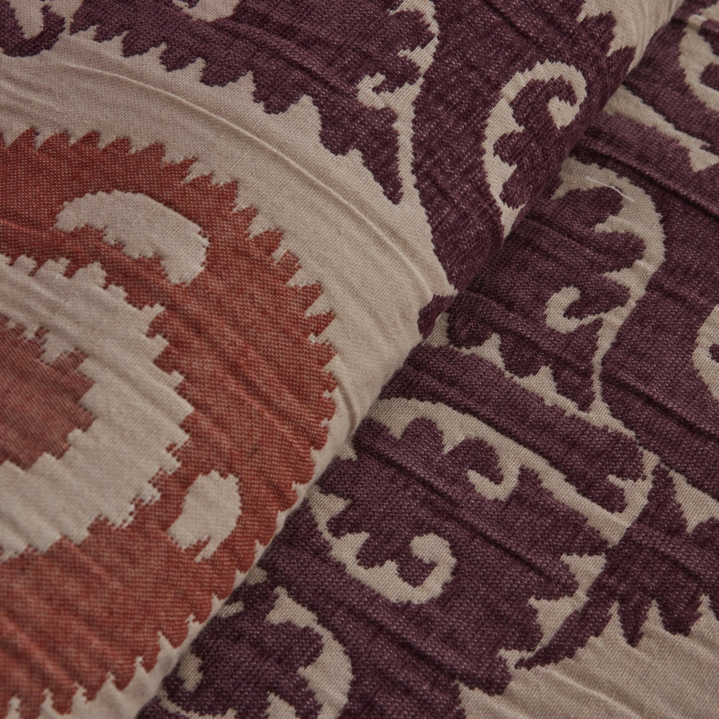 Ruan Double Bedspread Set, Plum