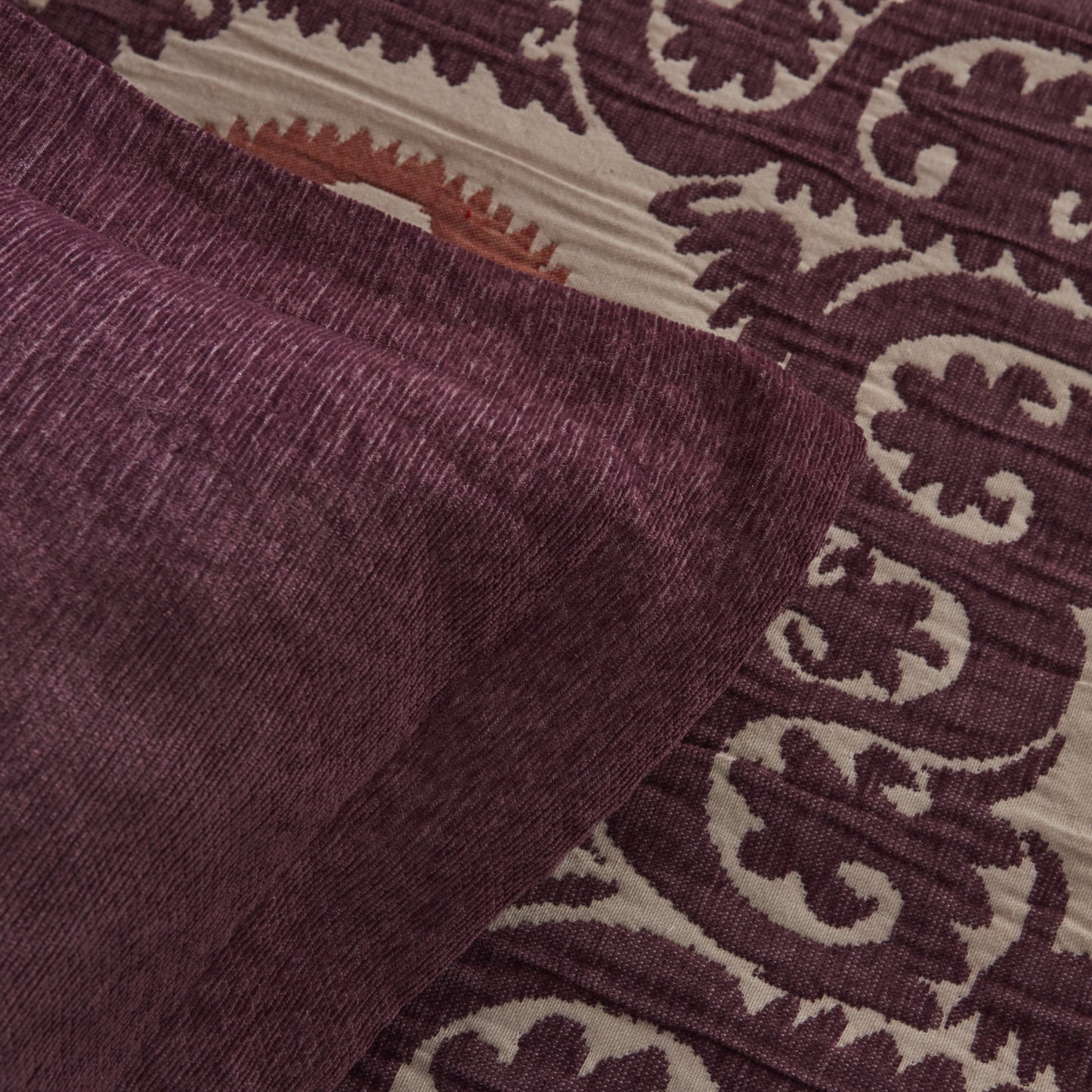 Ruan Double Bedspread Set, Plum