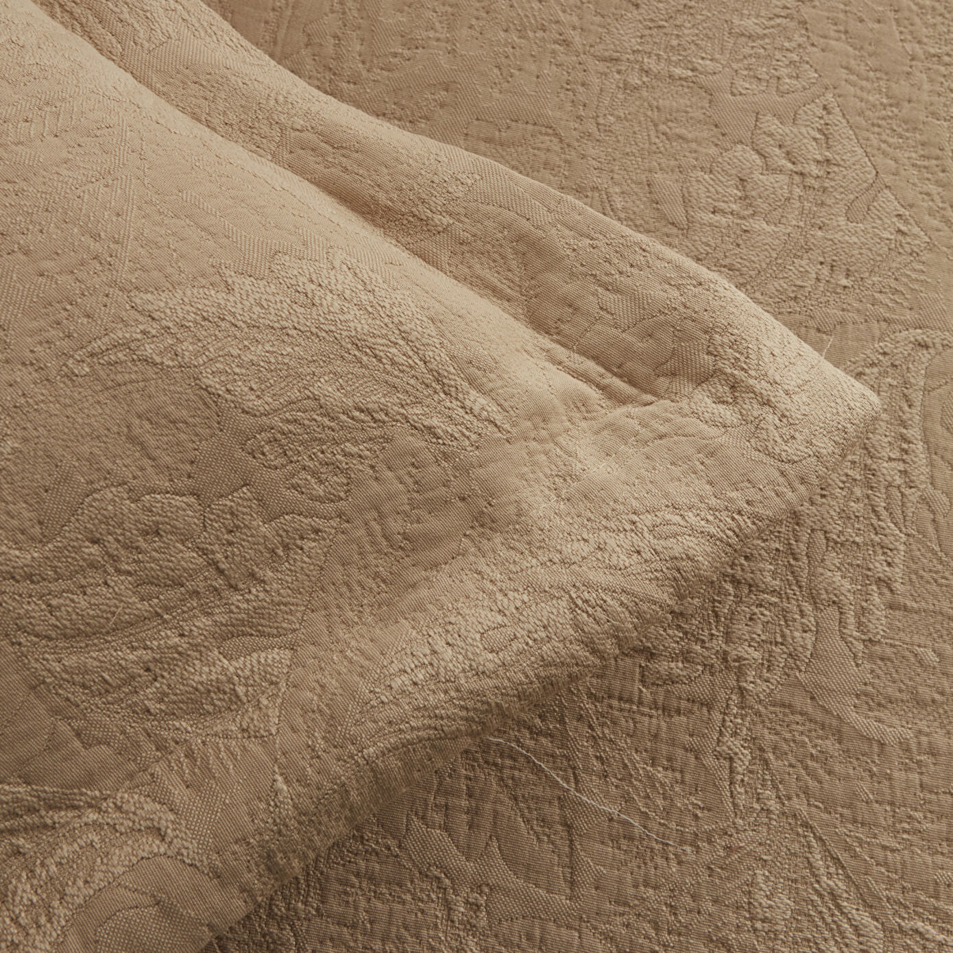 Olivia Double Bedspread Set - Beige