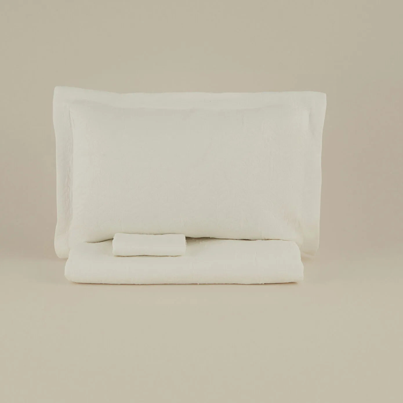 Serenity Double Bedspread Set - White