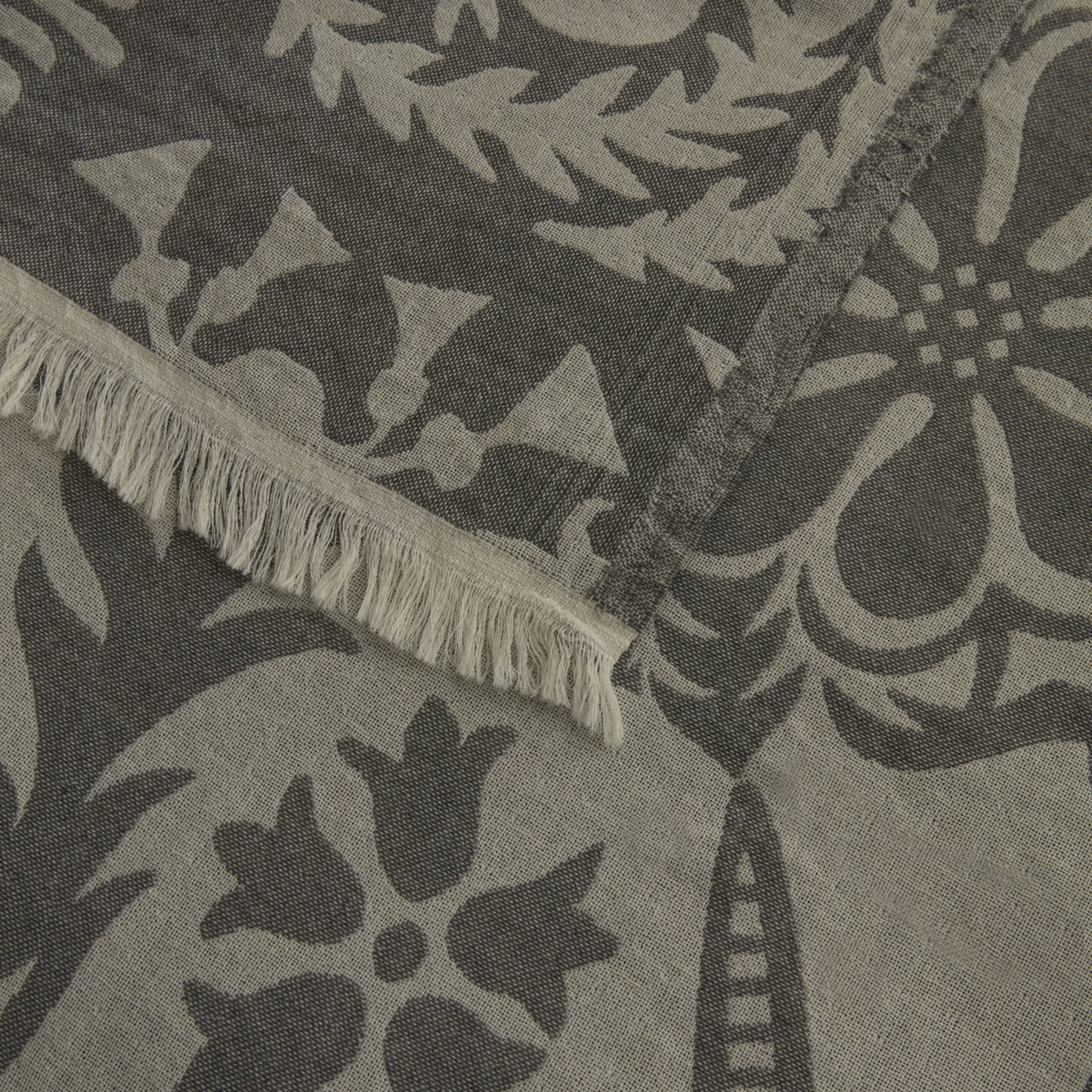 Avery Muslin Double Pique Grey