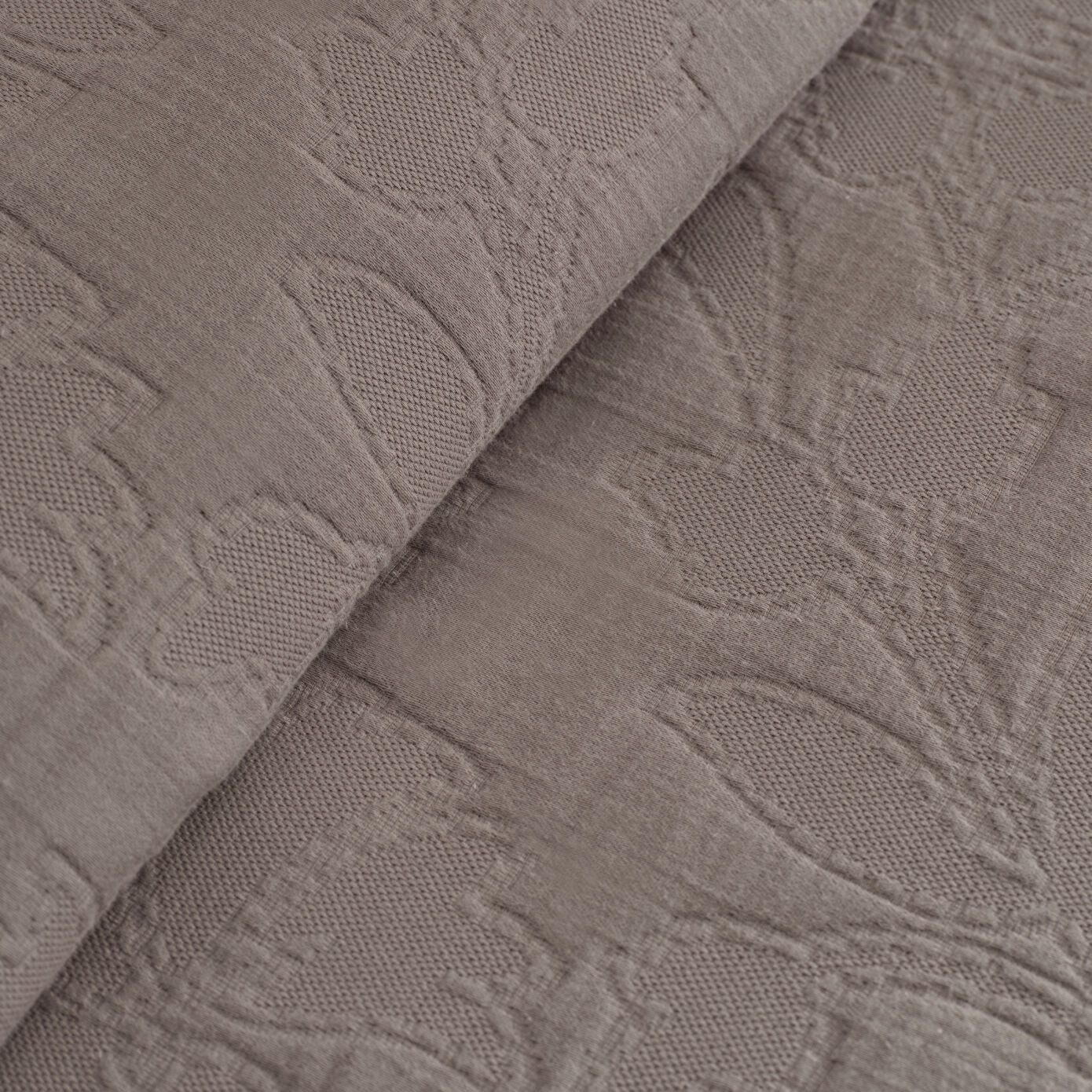 Lavinya 100% Cotton Double Bedspread Set Grey