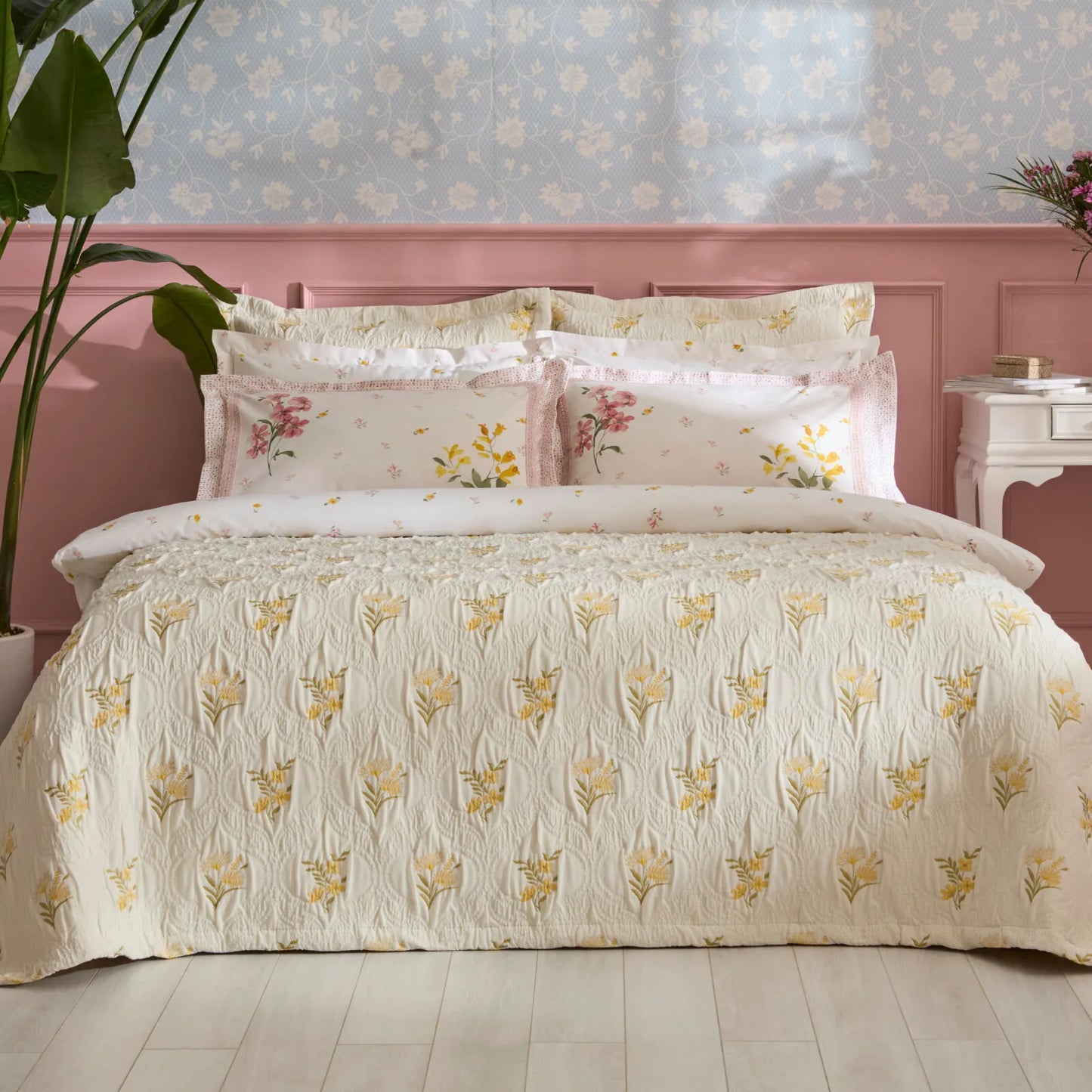 Melina Double Bedspread Set Multicolor