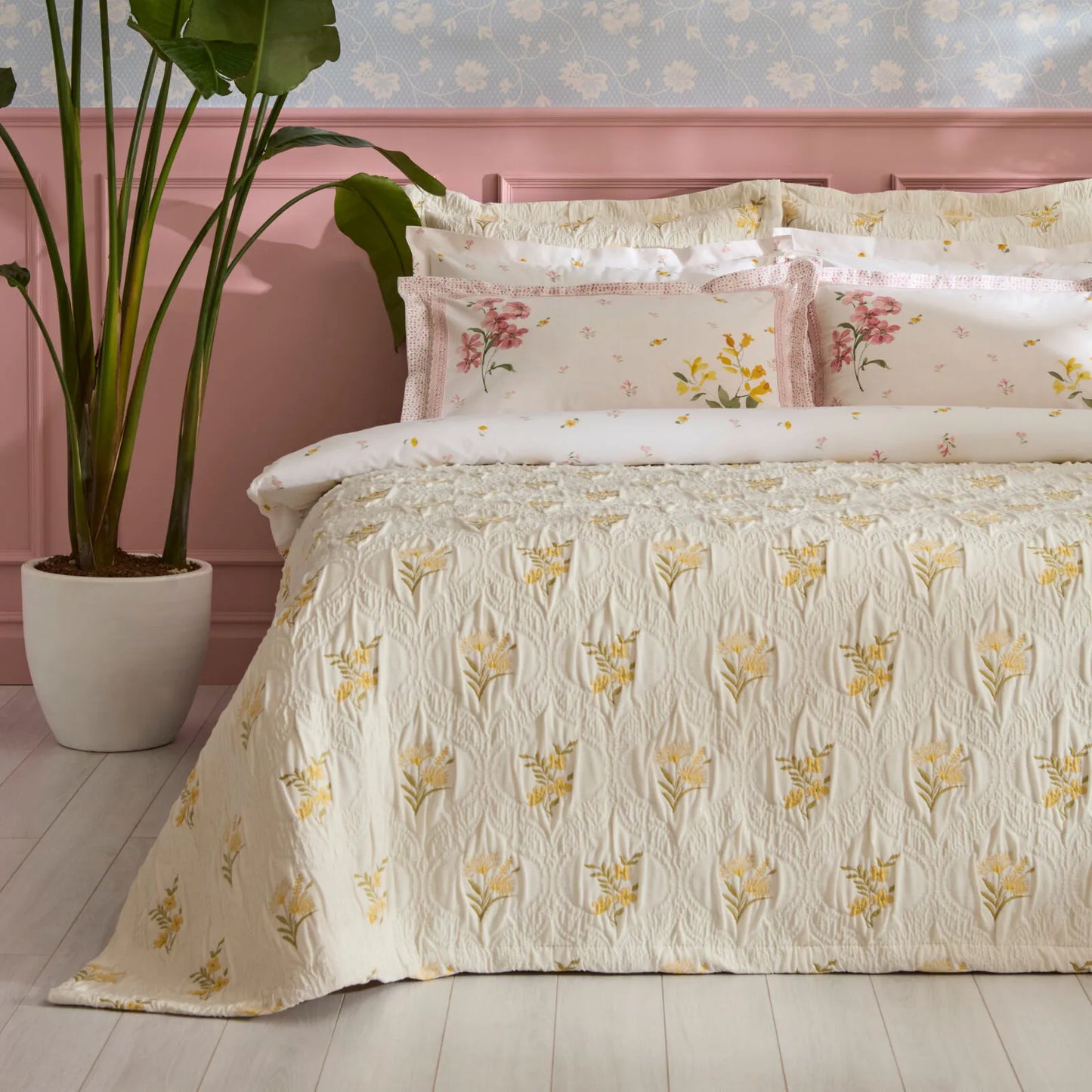 Melina Double Bedspread Set Multicolor