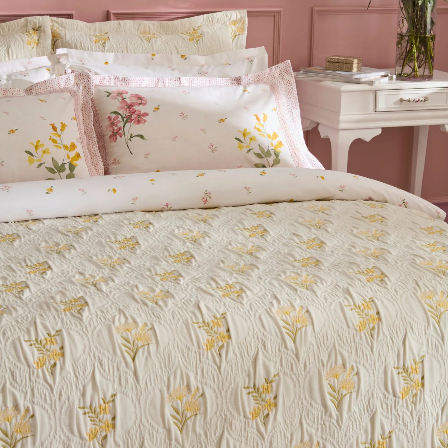 Melina Double Bedspread Set Multicolor