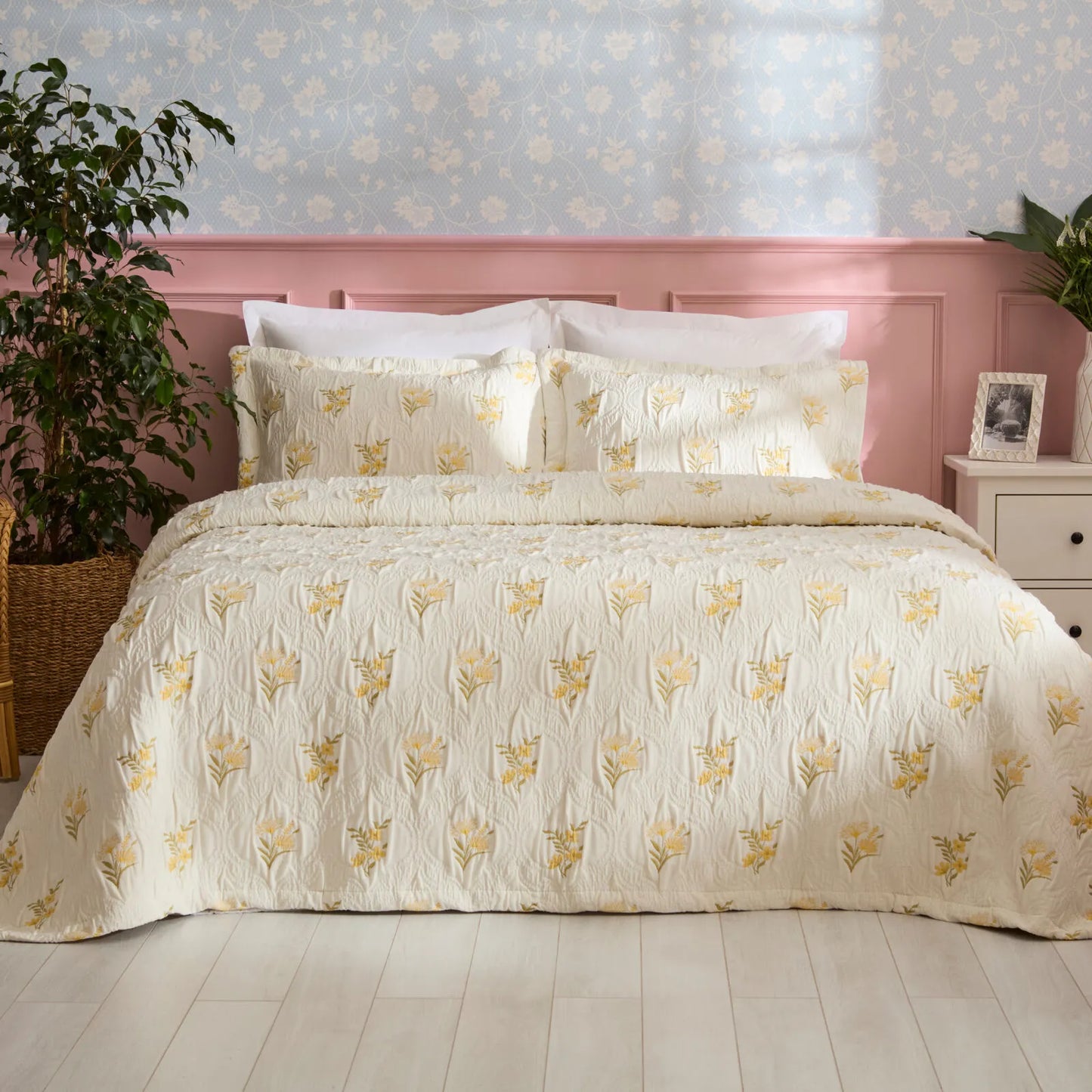 Melina Double Bedspread Set Multicolor