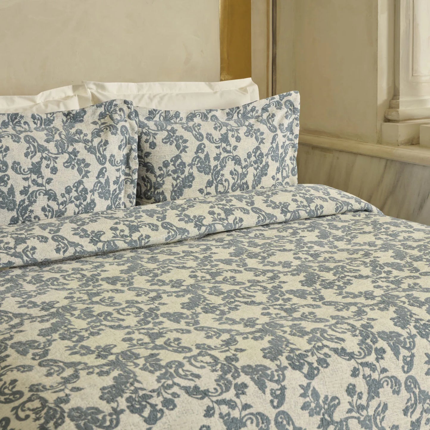 Alina Double Bedspread Set, Blue
