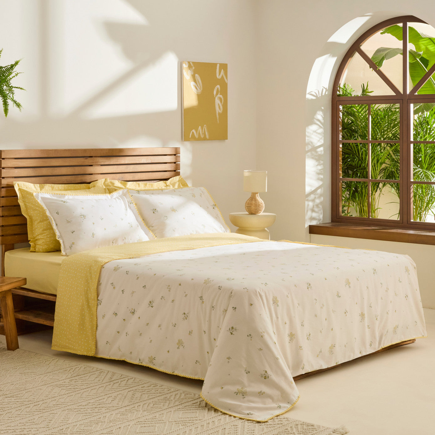 Mario Double Duvet Cover Set Yellow