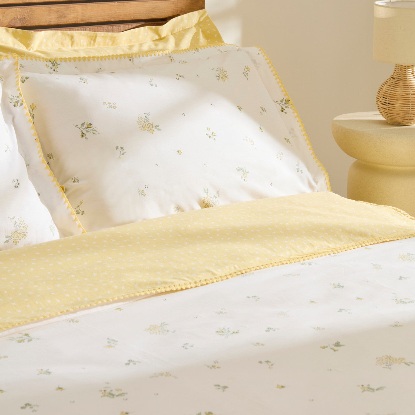 Mario Double Duvet Cover Set Yellow