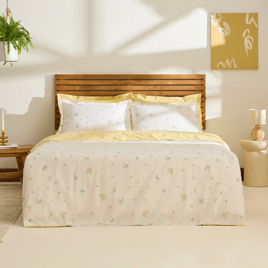 Mario Double Duvet Cover Set Yellow
