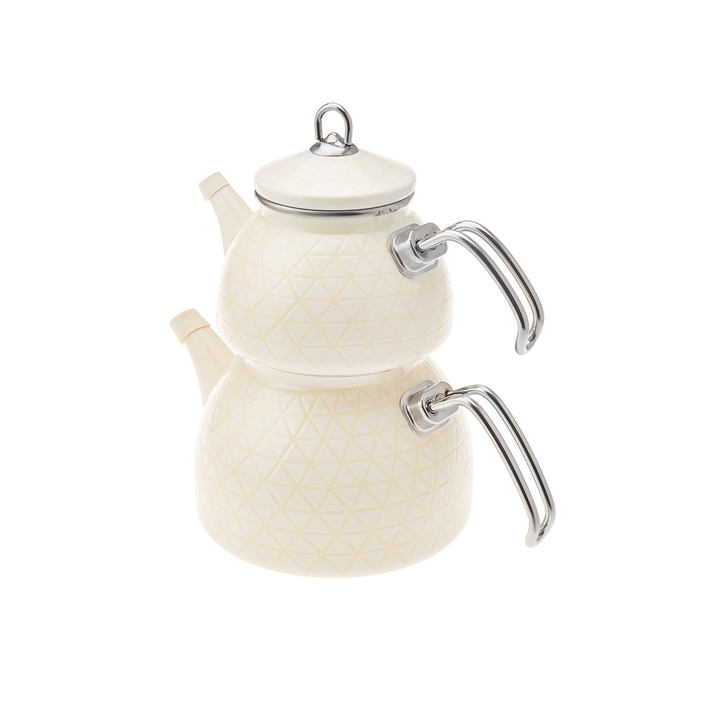 Crystal Induction Based Enamel Midi Teapot Set