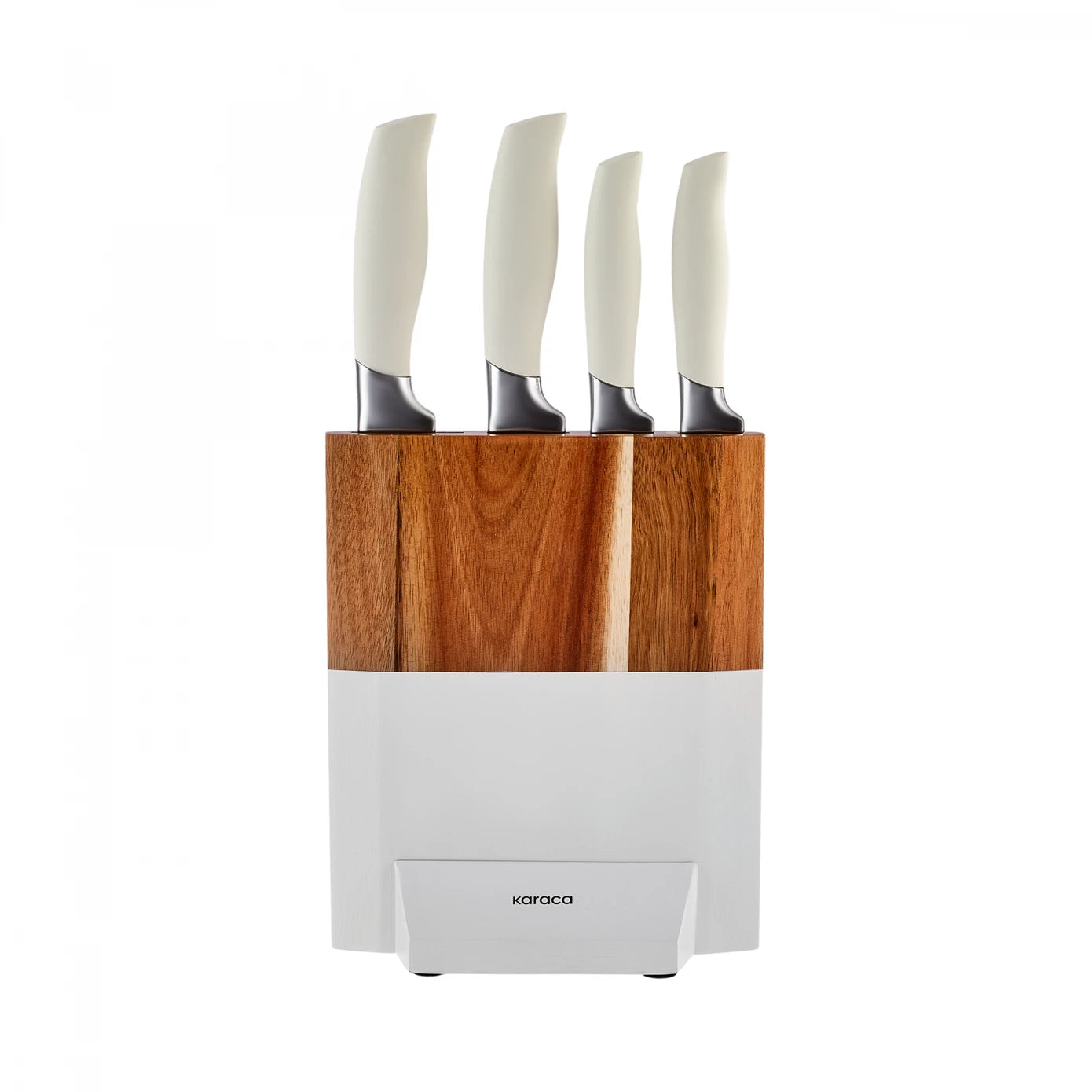 Karaca Celesse 5 Piece Knife Set White