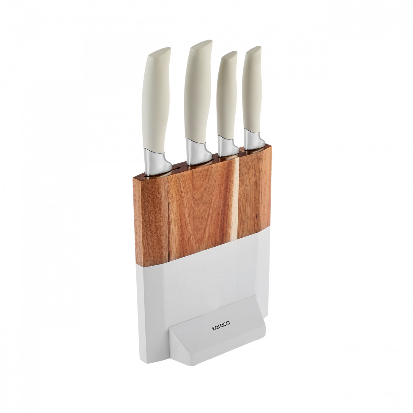 Karaca Celesse 5 Piece Knife Set White