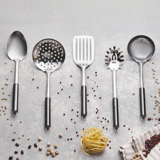 Master Black 5 Piece Service Set