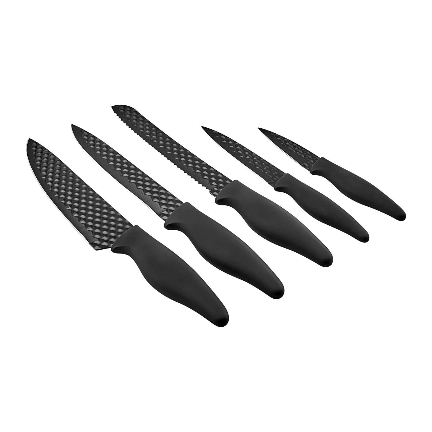 Karaca Theia Black 5 Piece Knife Set