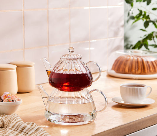 Lori Borosilicate Glass Teapot