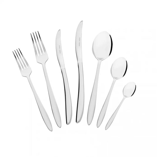 Elegance Athena Platinum 12 Person 84 Piece Cutlery Set