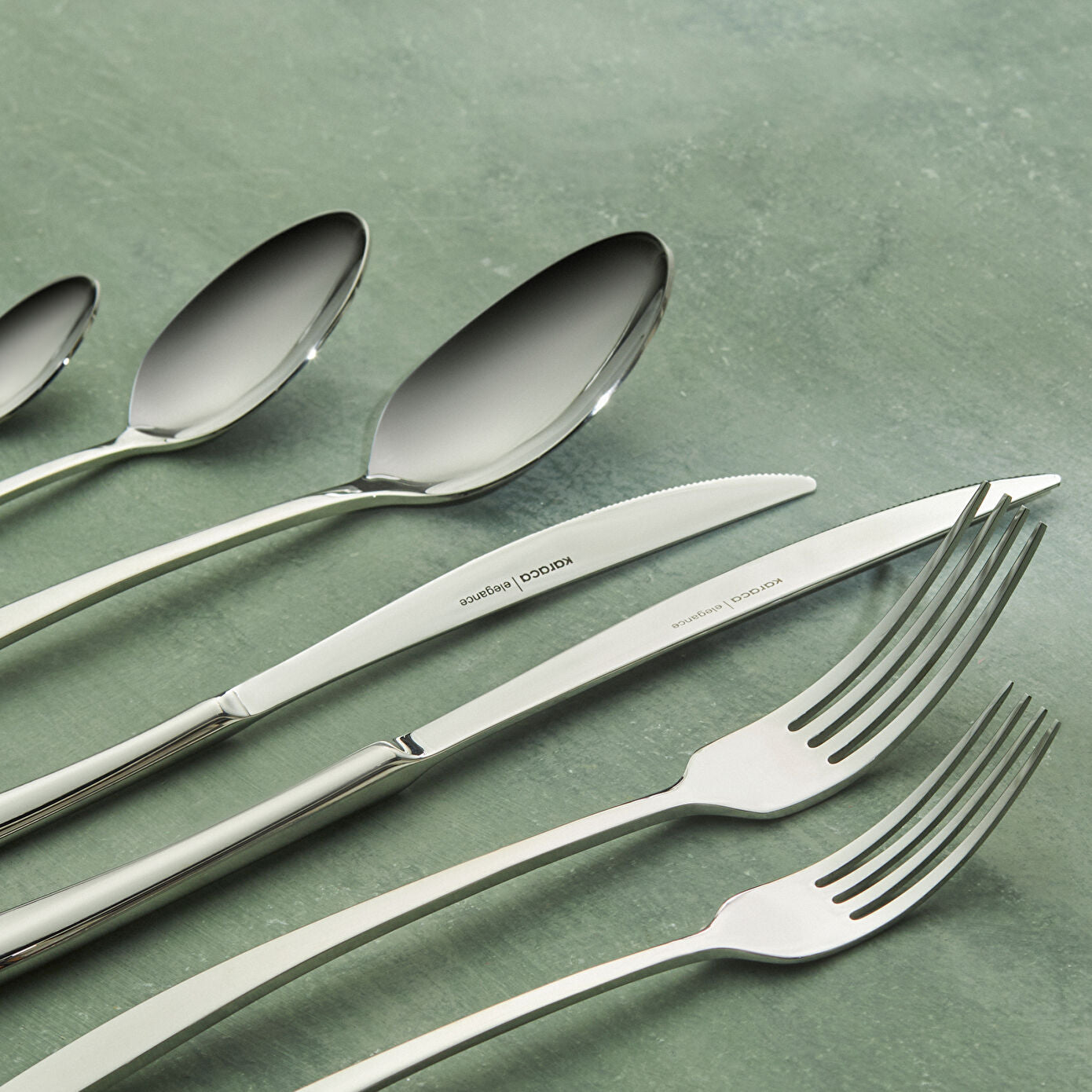 Athena Elegance Boxed 84 Piece Cutlery Set for 12 People