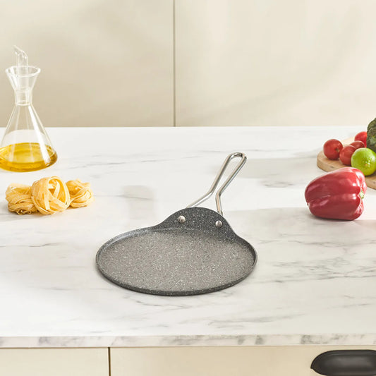 Biogranite Salvador Crepe Pan 24 Cm Gray