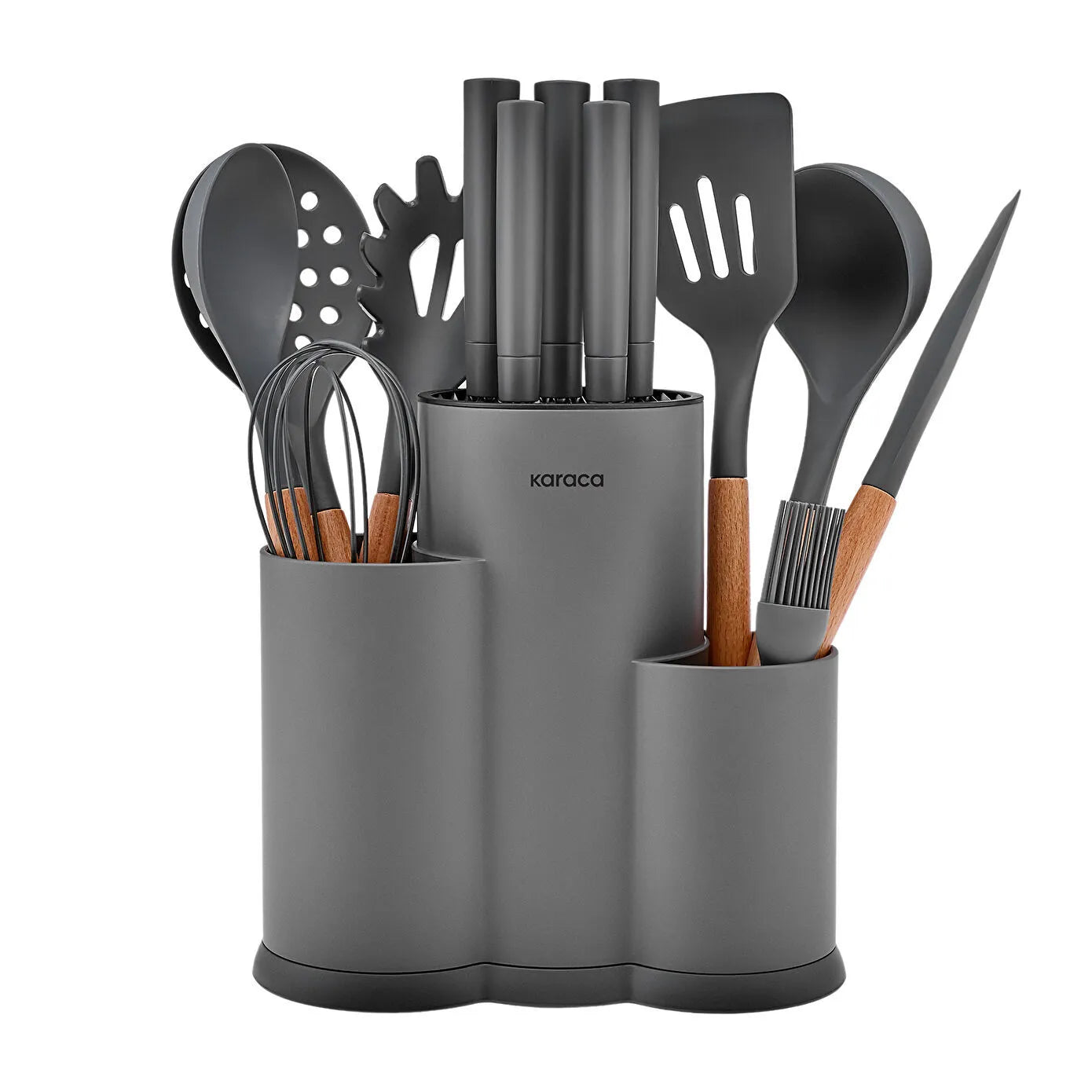 Karaca Burby 14 Piece Knife Set Gray