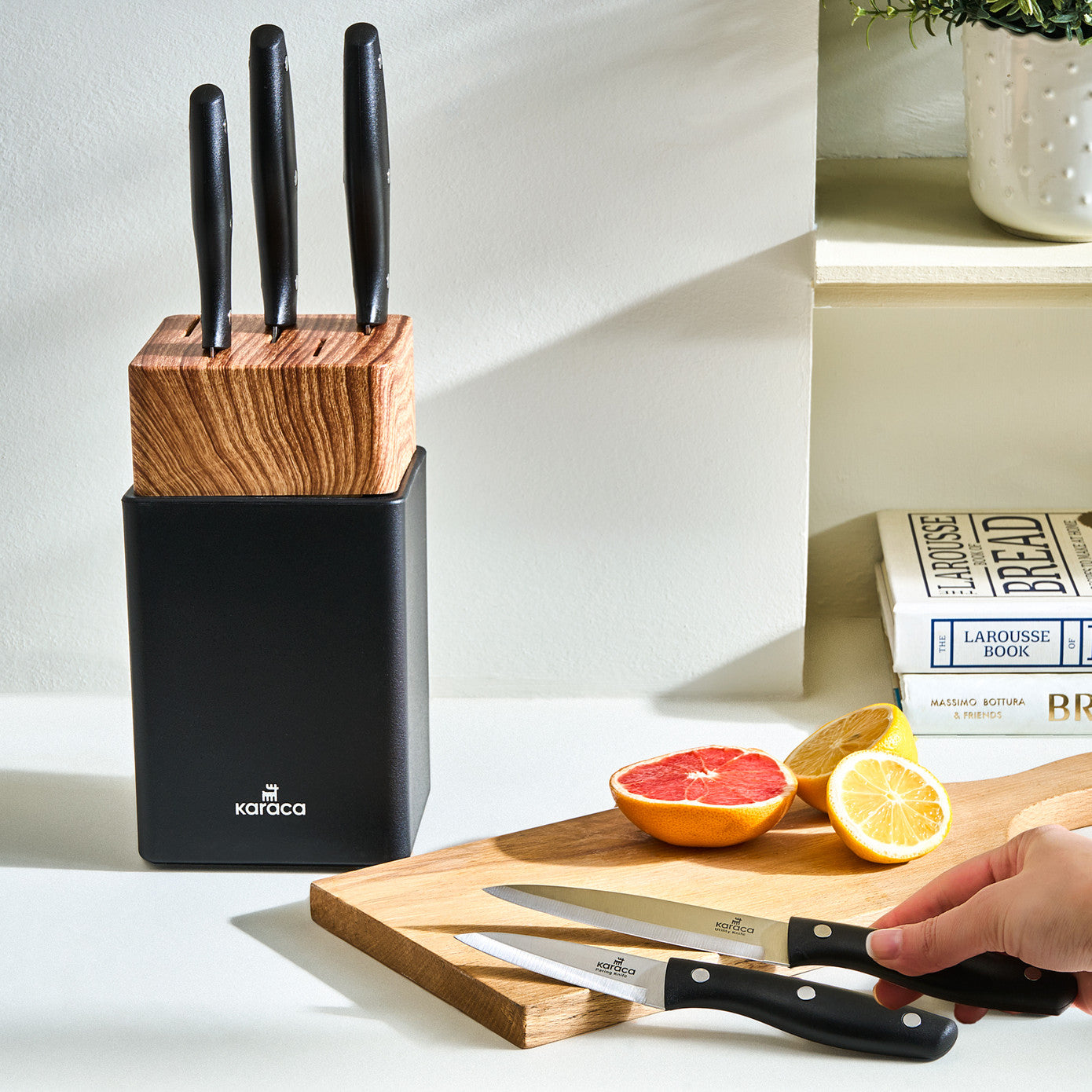 Karaca Mastercut 6 Piece Knife Set Black