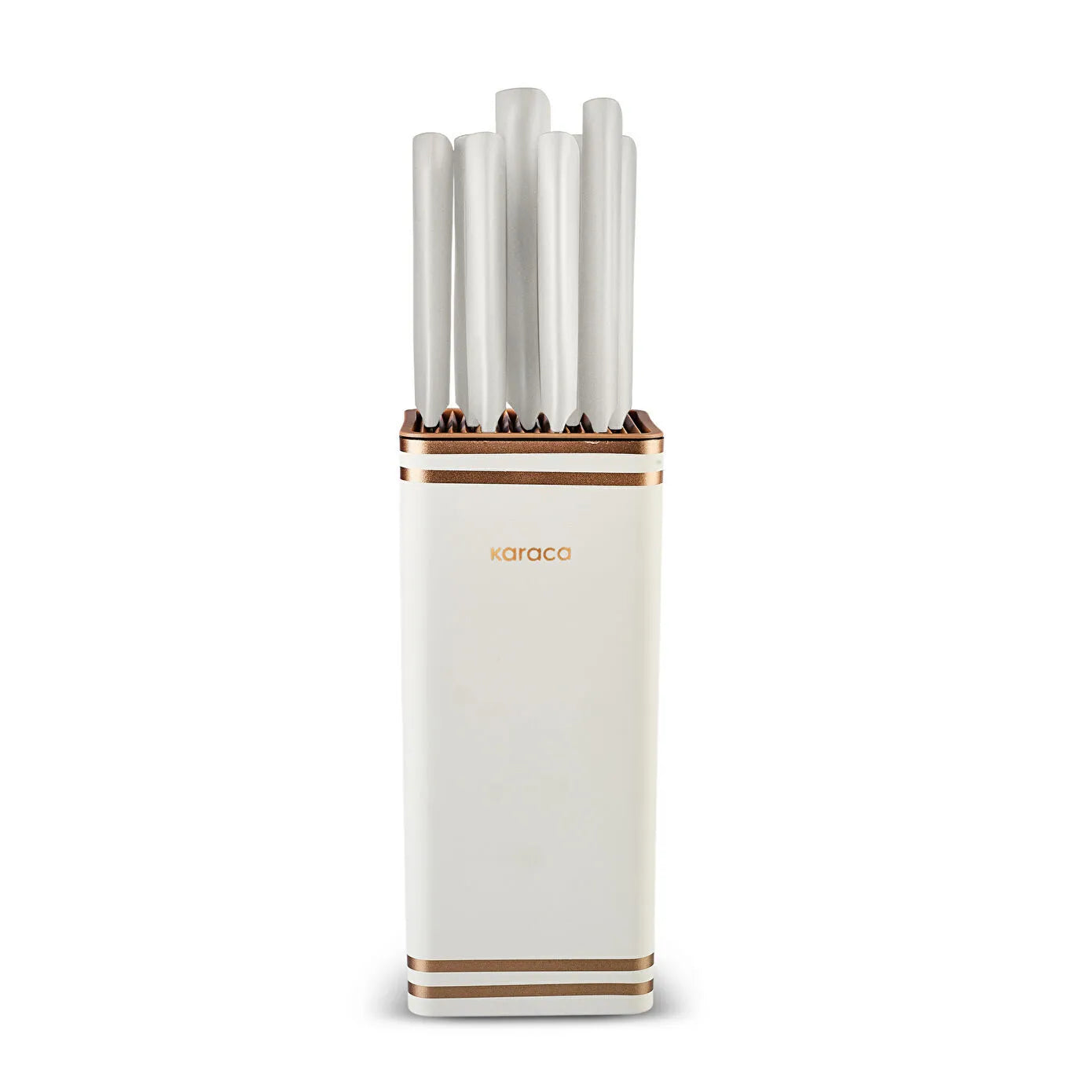 Megacut Square 9 Piece Cream Knife Set