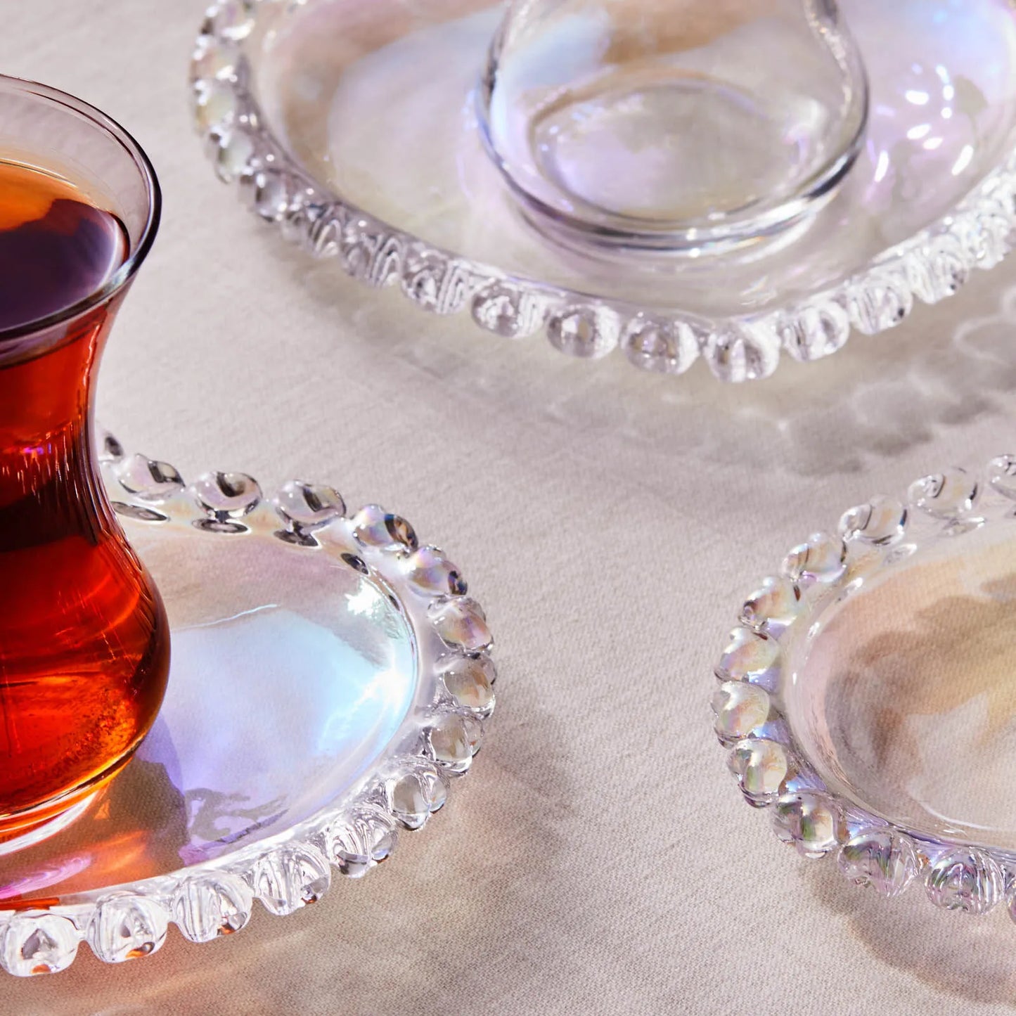 Karaca Rory 6-Person 12-Piece Tea Set 130ml