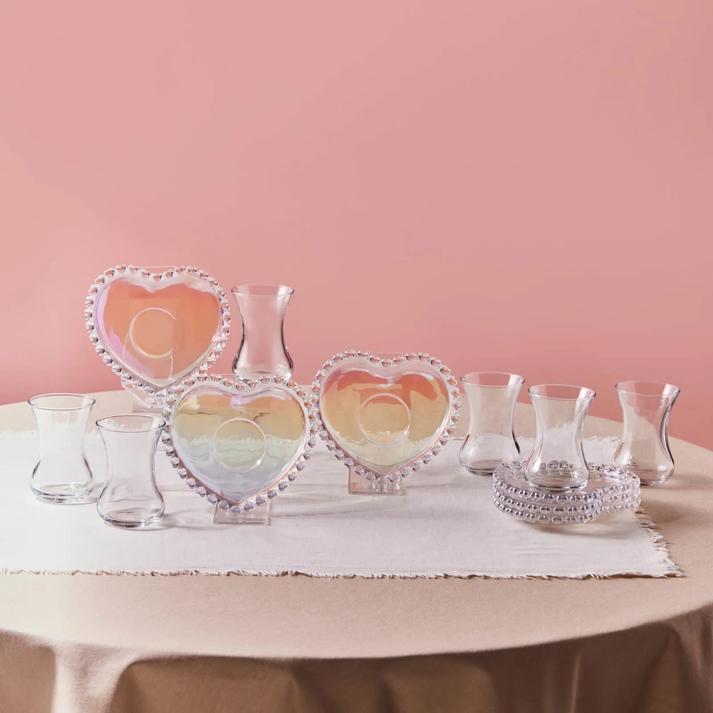 Karaca Rory 6-Person 12-Piece Tea Set 130ml
