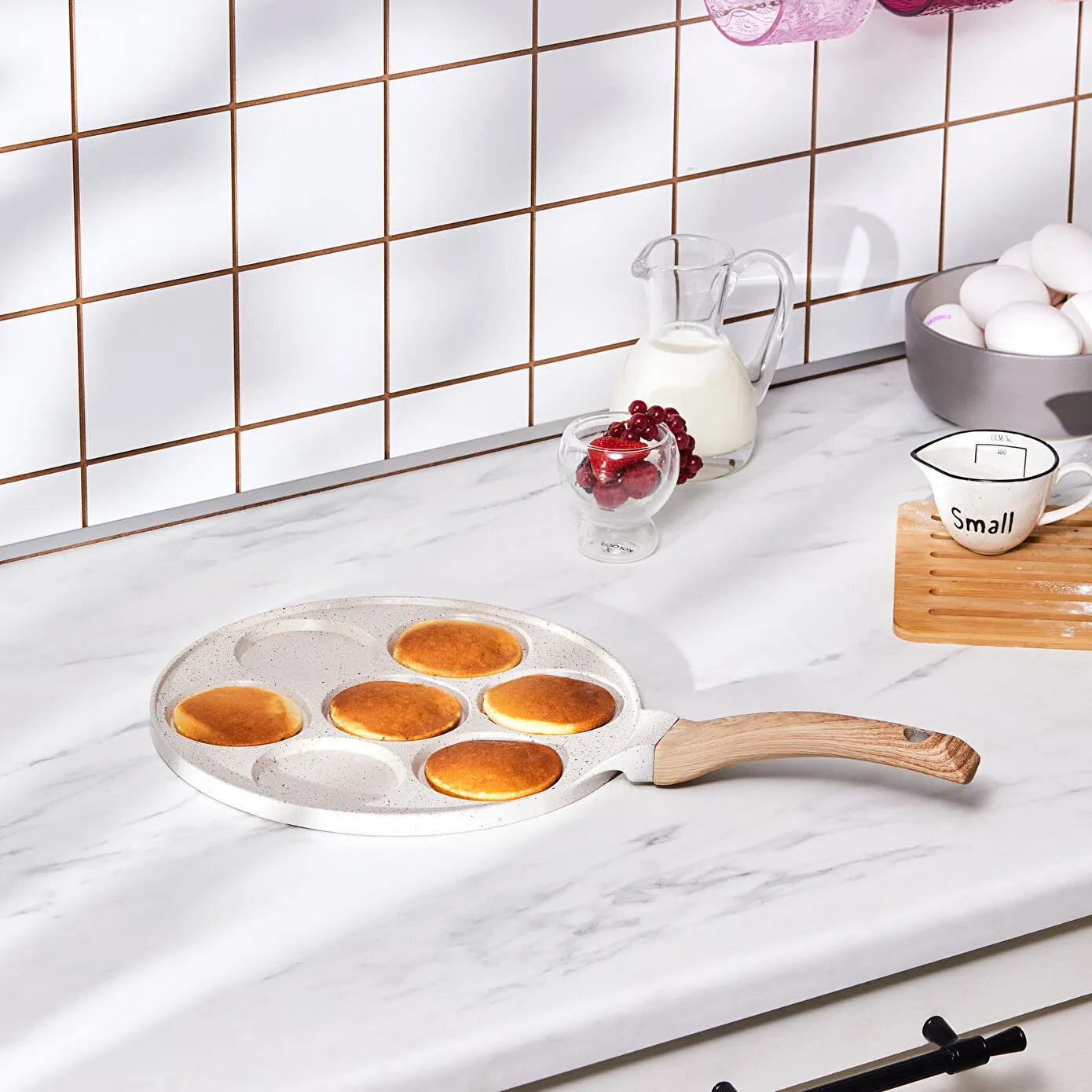 Biogranite Cast Iron Pancake Pan 26 cm