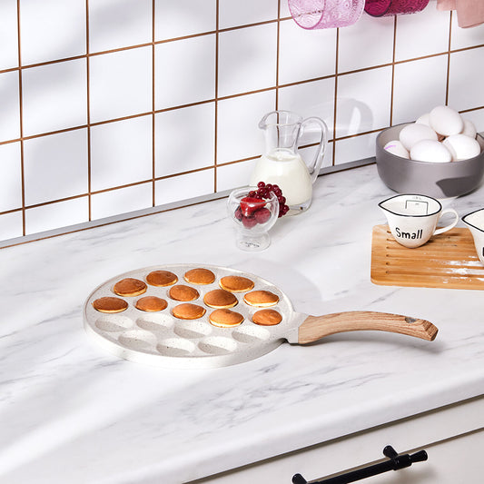 Biogranite Mini Pancake Pan 26 Cm Cream