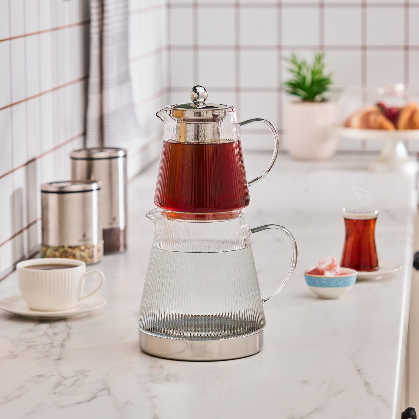 Keops Glass Teapot XL