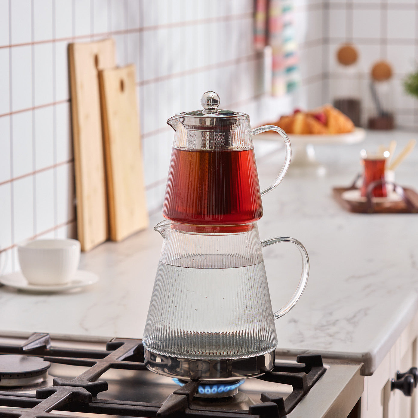 Keops Glass Teapot XL