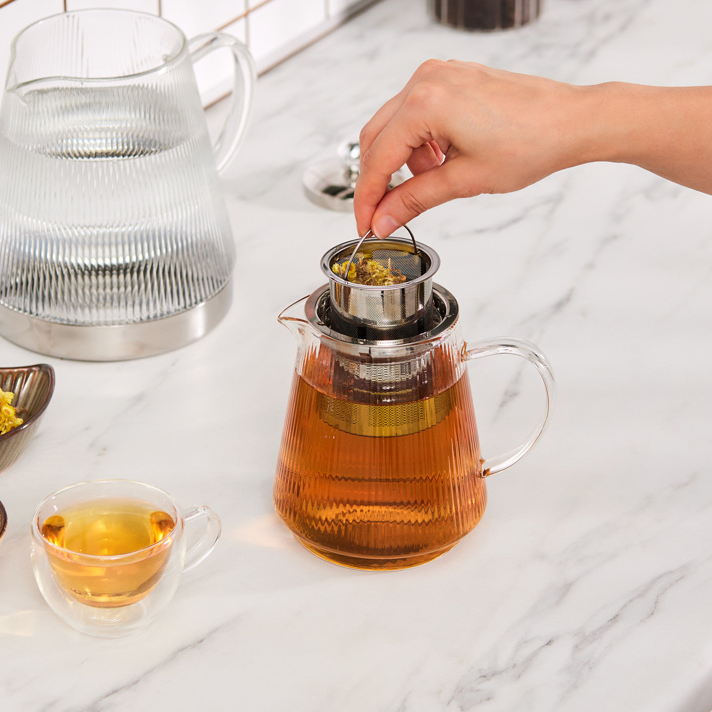 Keops Glass Teapot XL